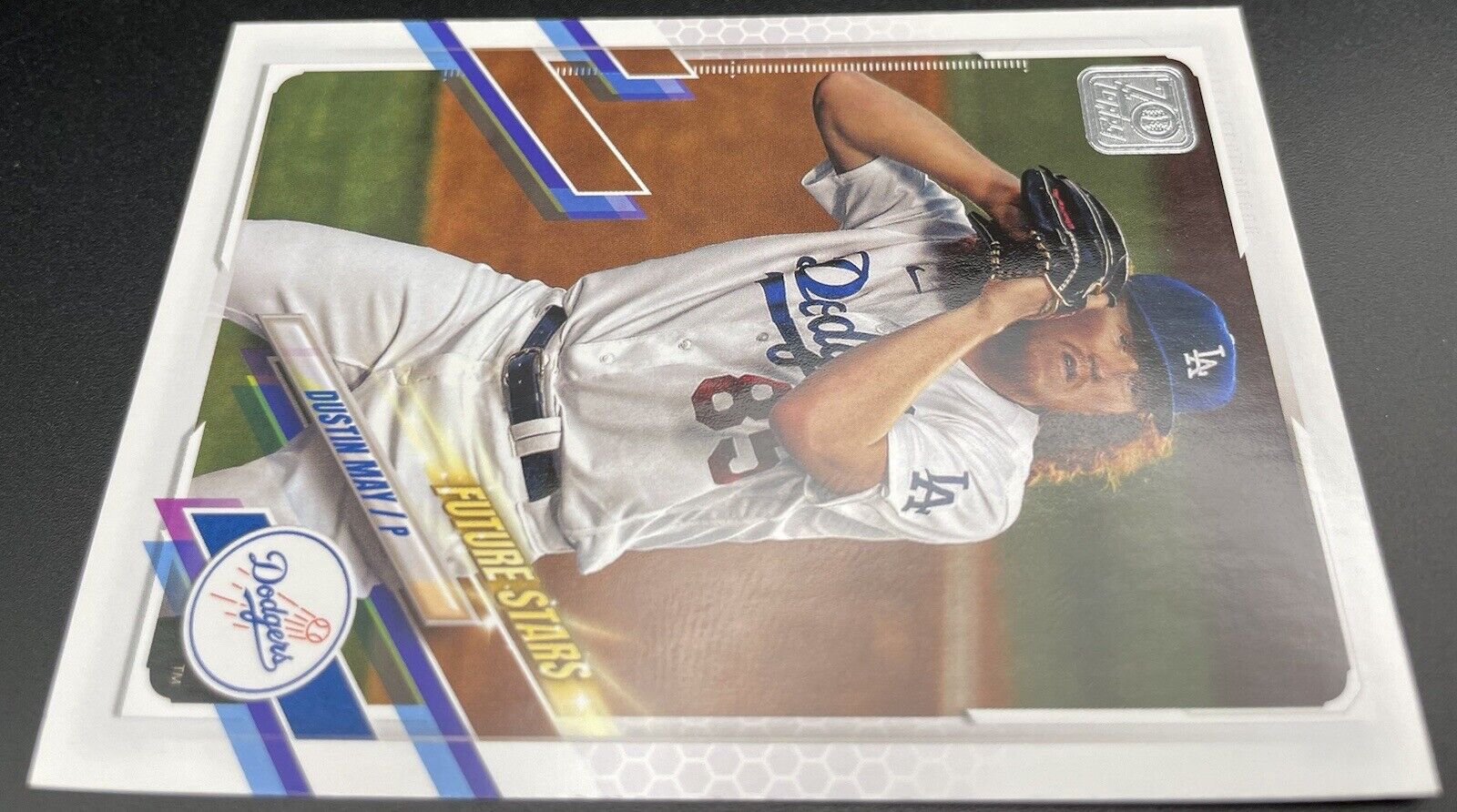 2021 Topps Series 2 Dustin May RC Los Angeles Dodgers #355 Future Stars