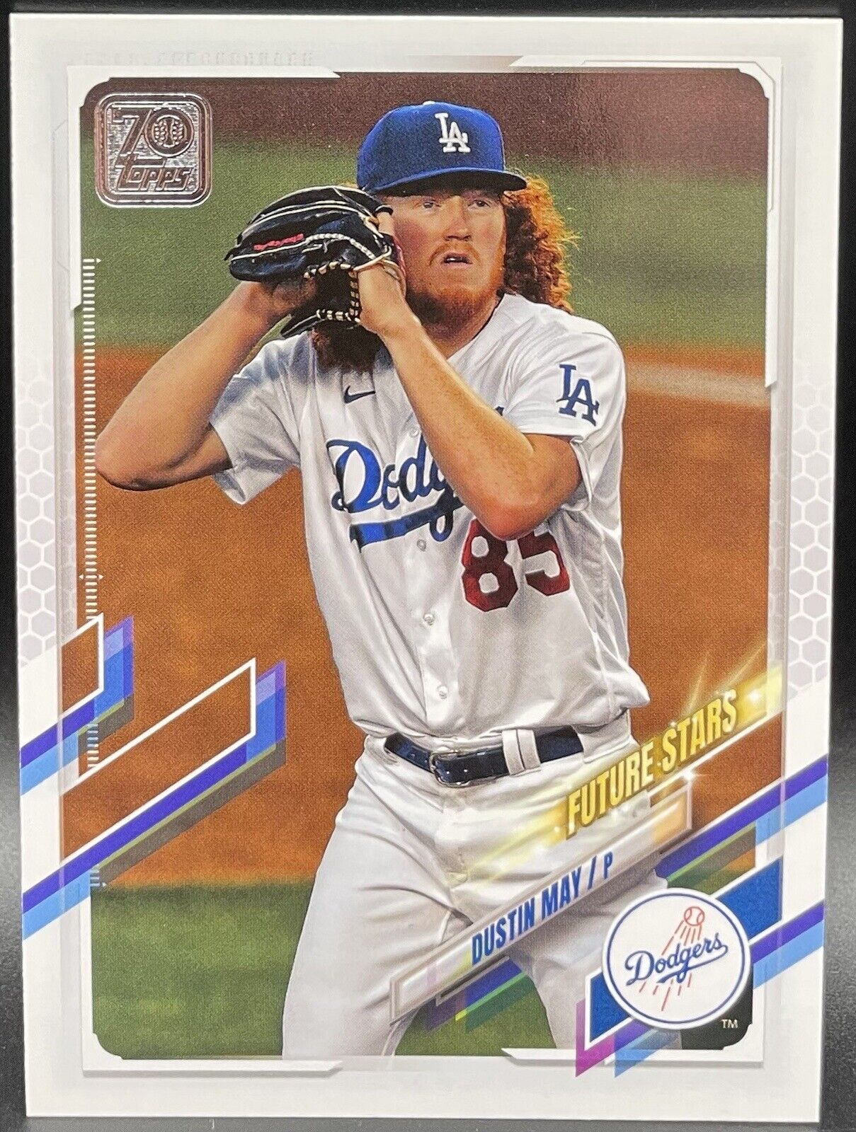 2021 Topps Series 2 Dustin May RC Los Angeles Dodgers #355 Future Stars