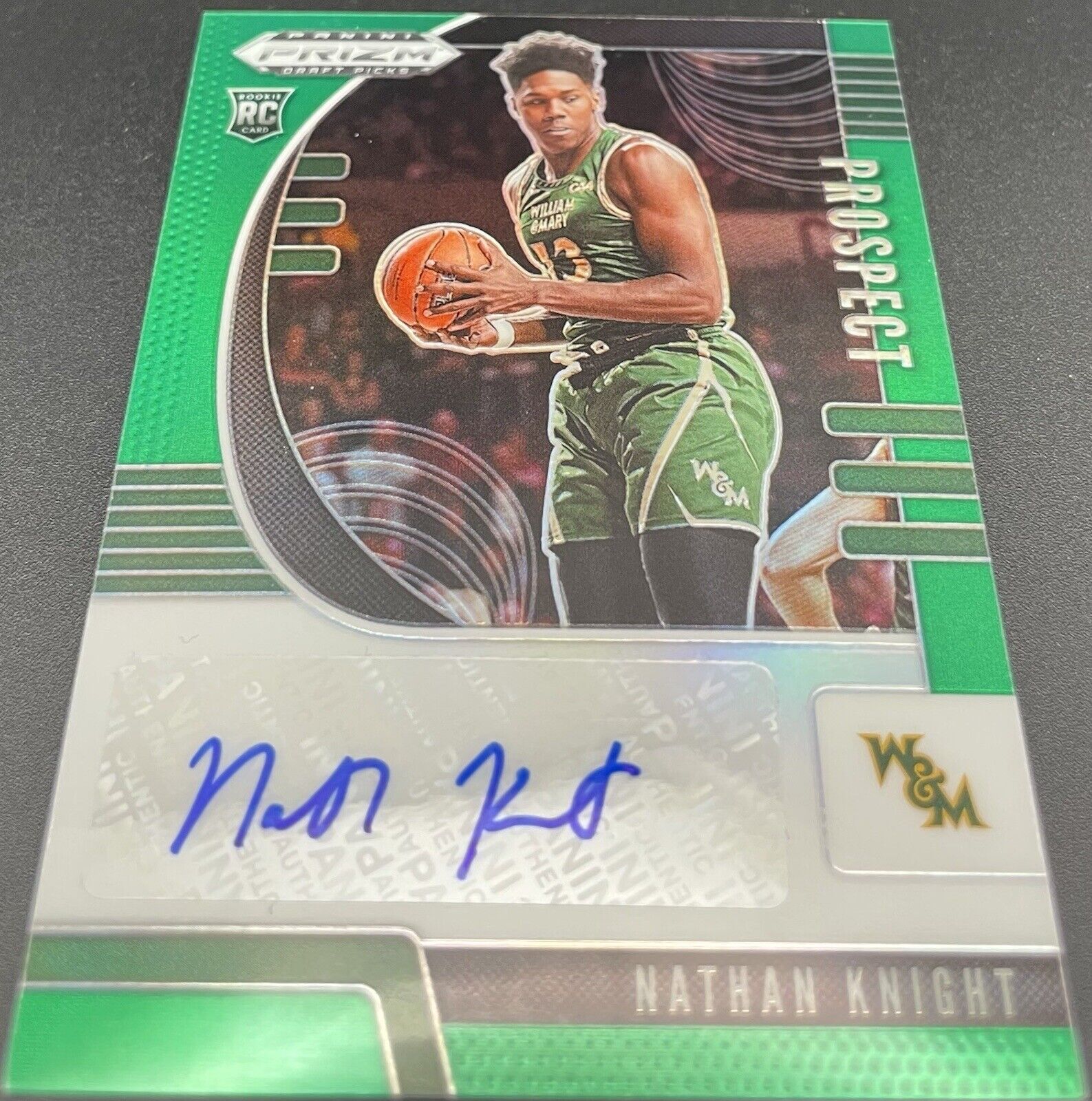 2020 Panini Prizm Nathan Knight Autographed #PA-NK ROOKIE CARD PROSPECT 