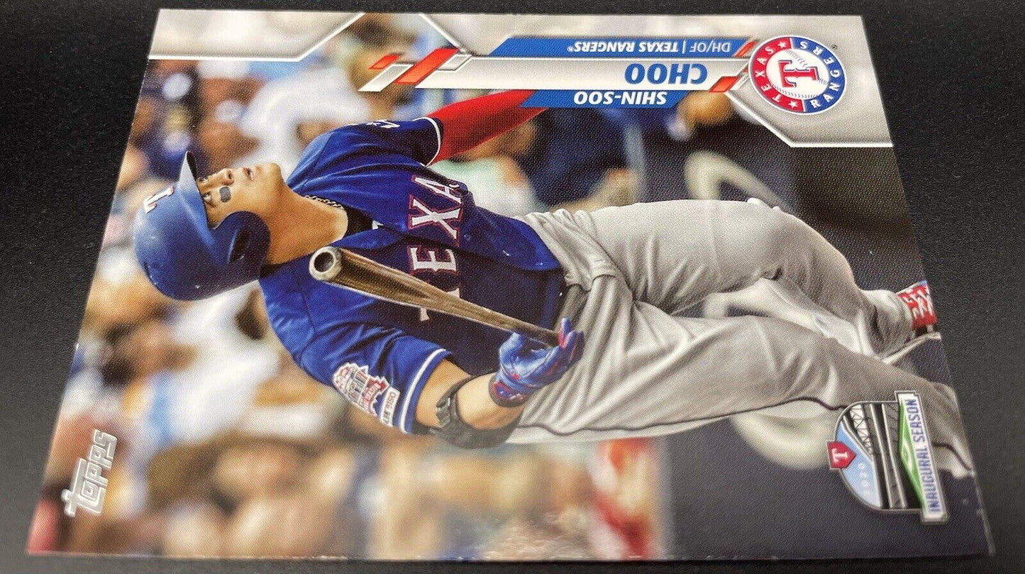 Shin-Soo Choo 2020 Topps Inaugural Season #518 Texas Rangers