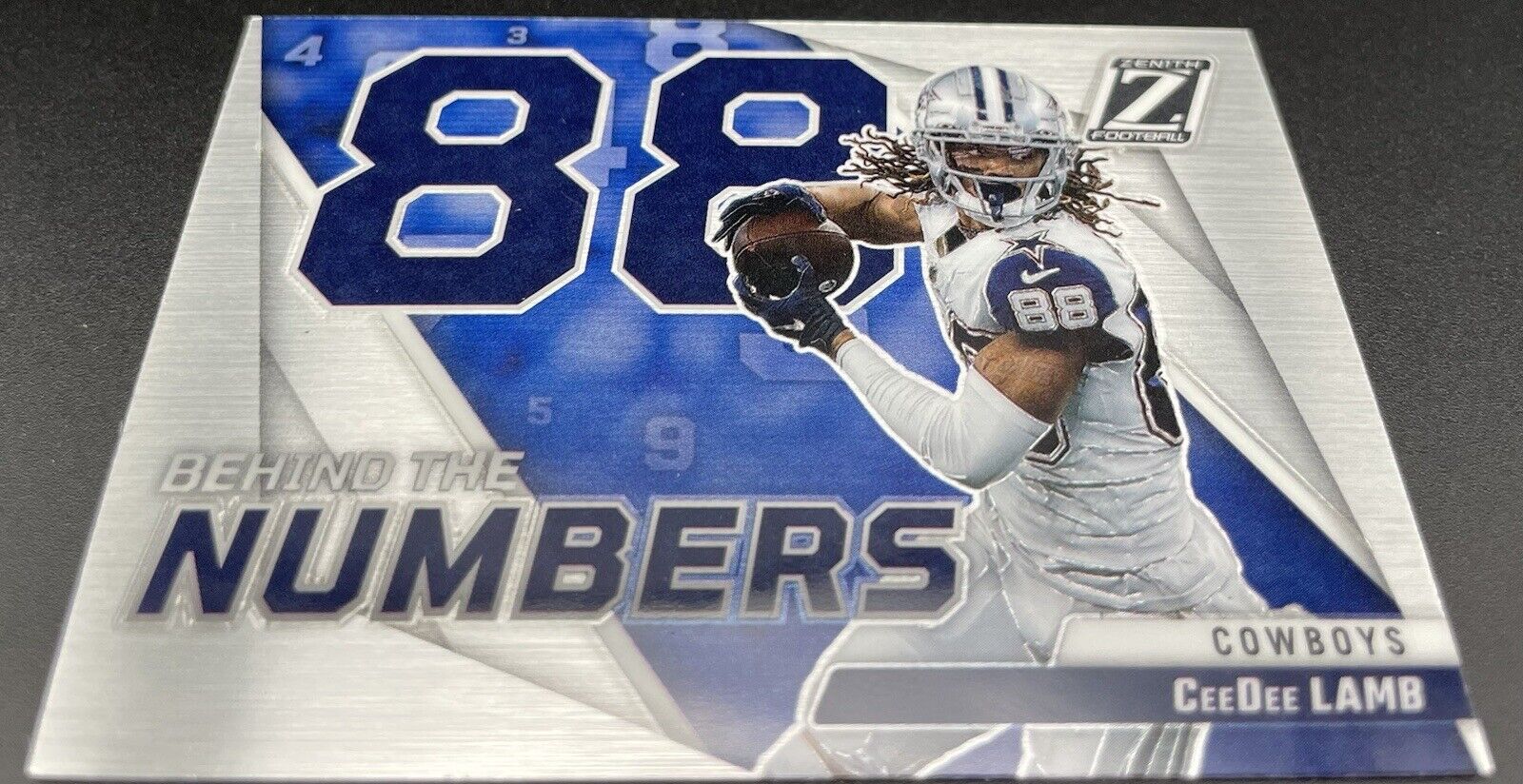 2022 Panini Zenith Football Behind The Numbers CeeDee Lamb #BN-CL Dallas Cowboys