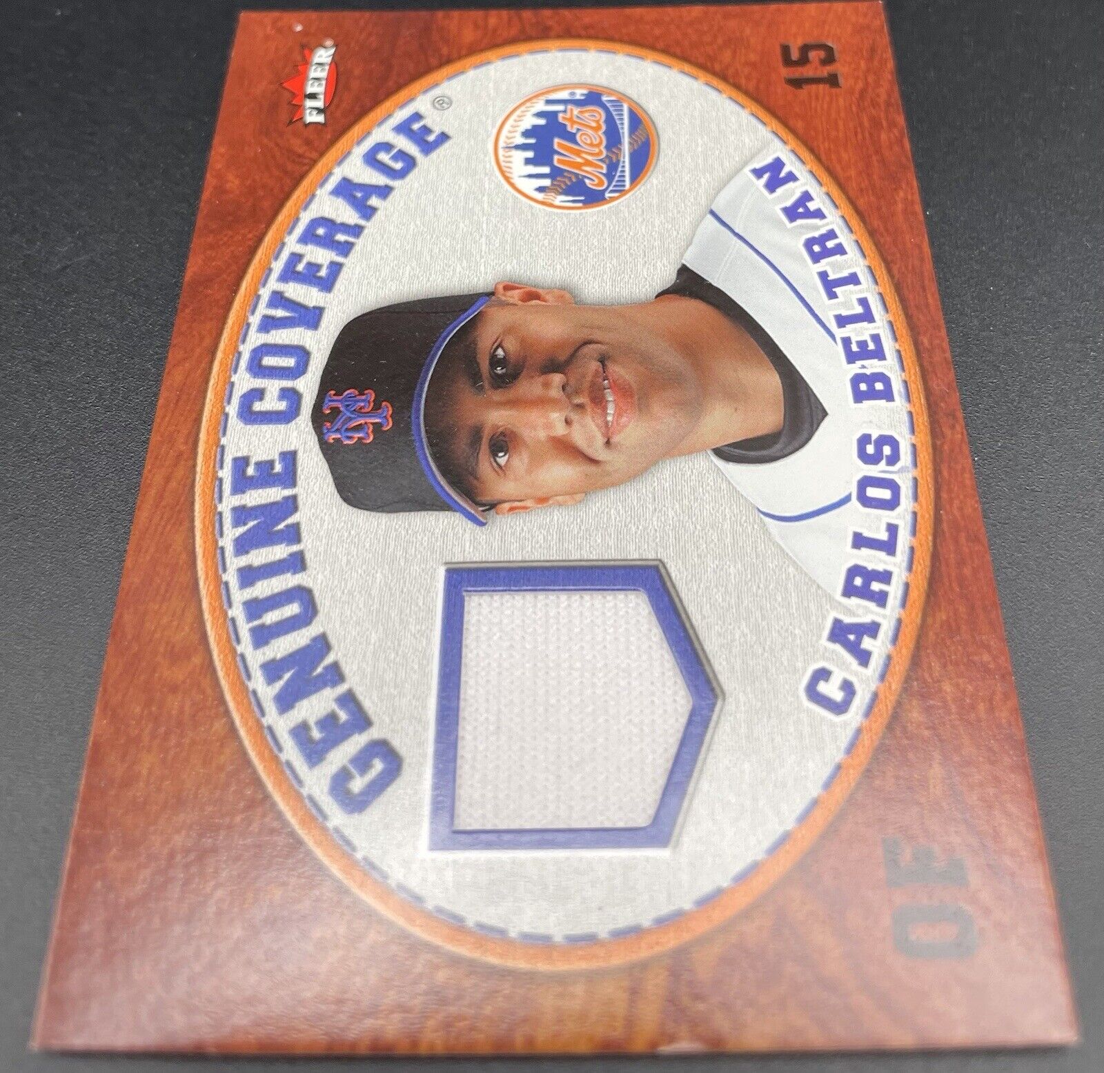 Carlos Beltran 2007 Fleer #GC-CB Patch New York Mets