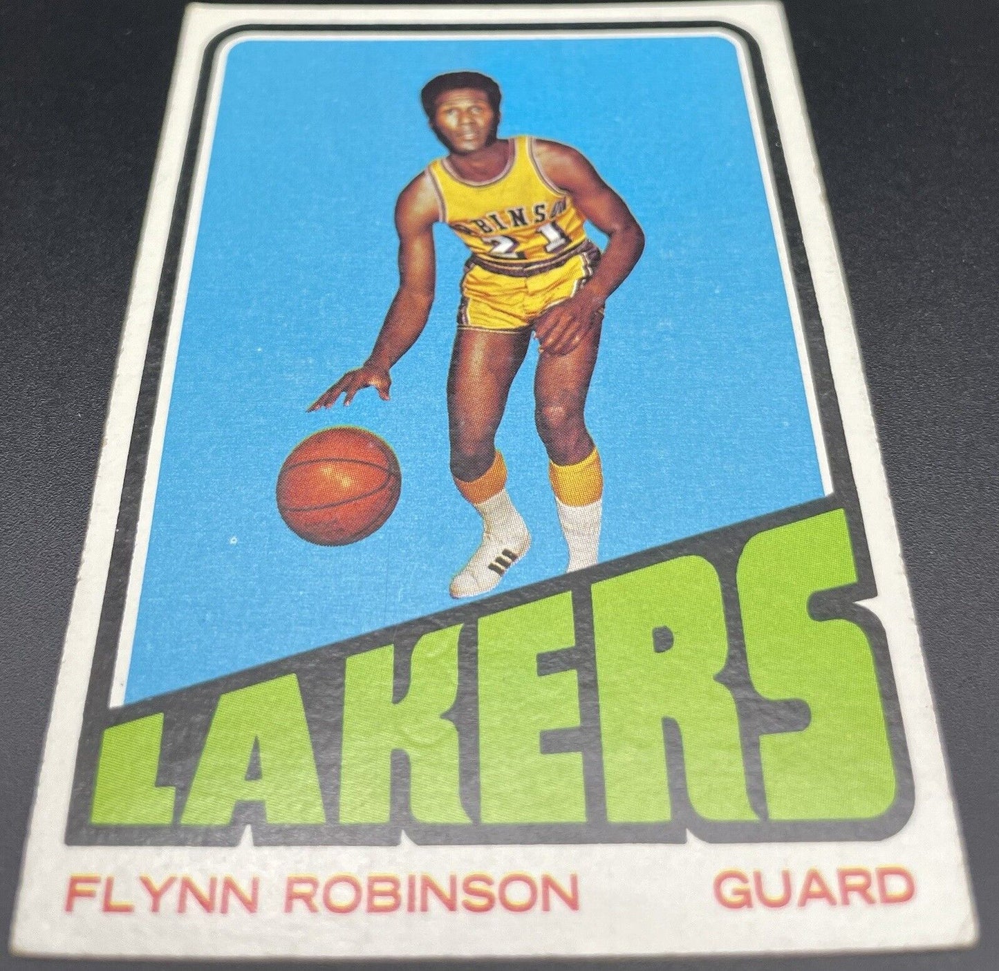 Flynn Robinson  1972 Topps #104 Los Angeles Lakers 