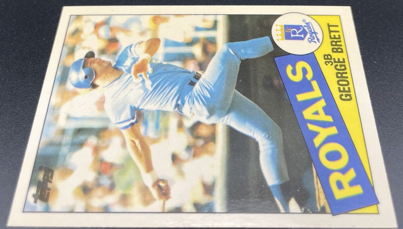 George Brett  1985 Topps (Tiffany)  #100  Kansas City Royals 