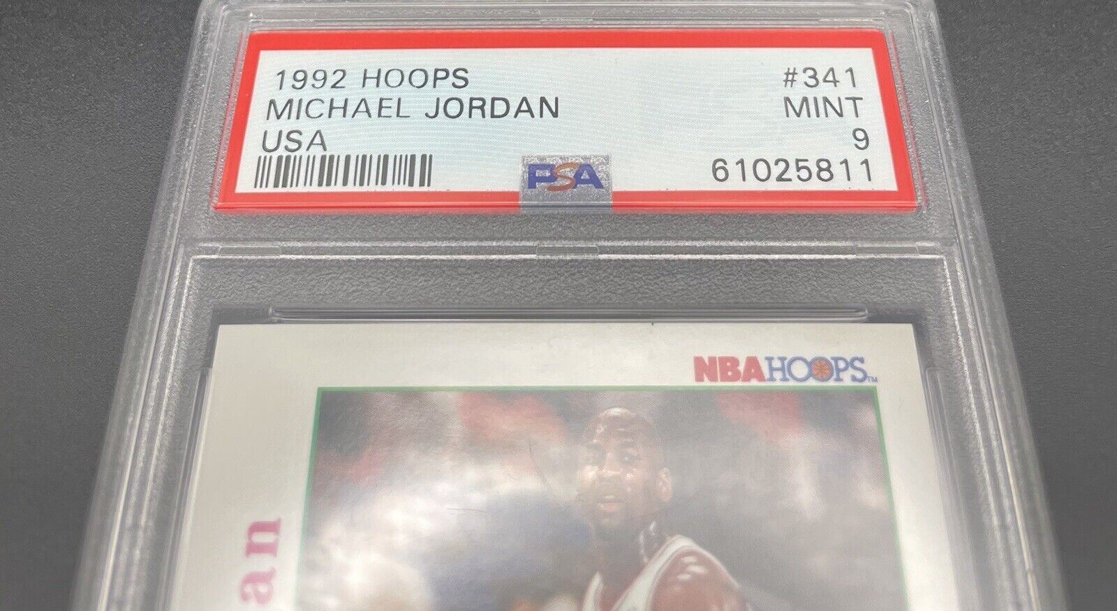 1992-93 NBA Hoops - #341 Michael Jordan