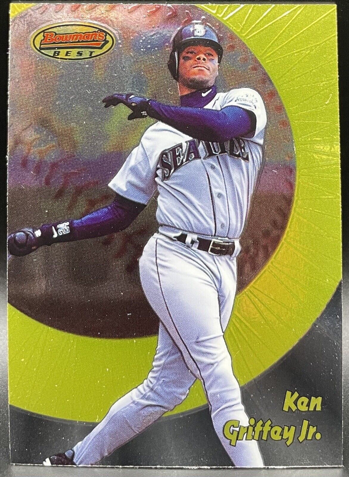 1998 Bowmans Best Ken Griffey Jr  #27 GREAT CONDITION Rare Card 💥🔥🔥💥