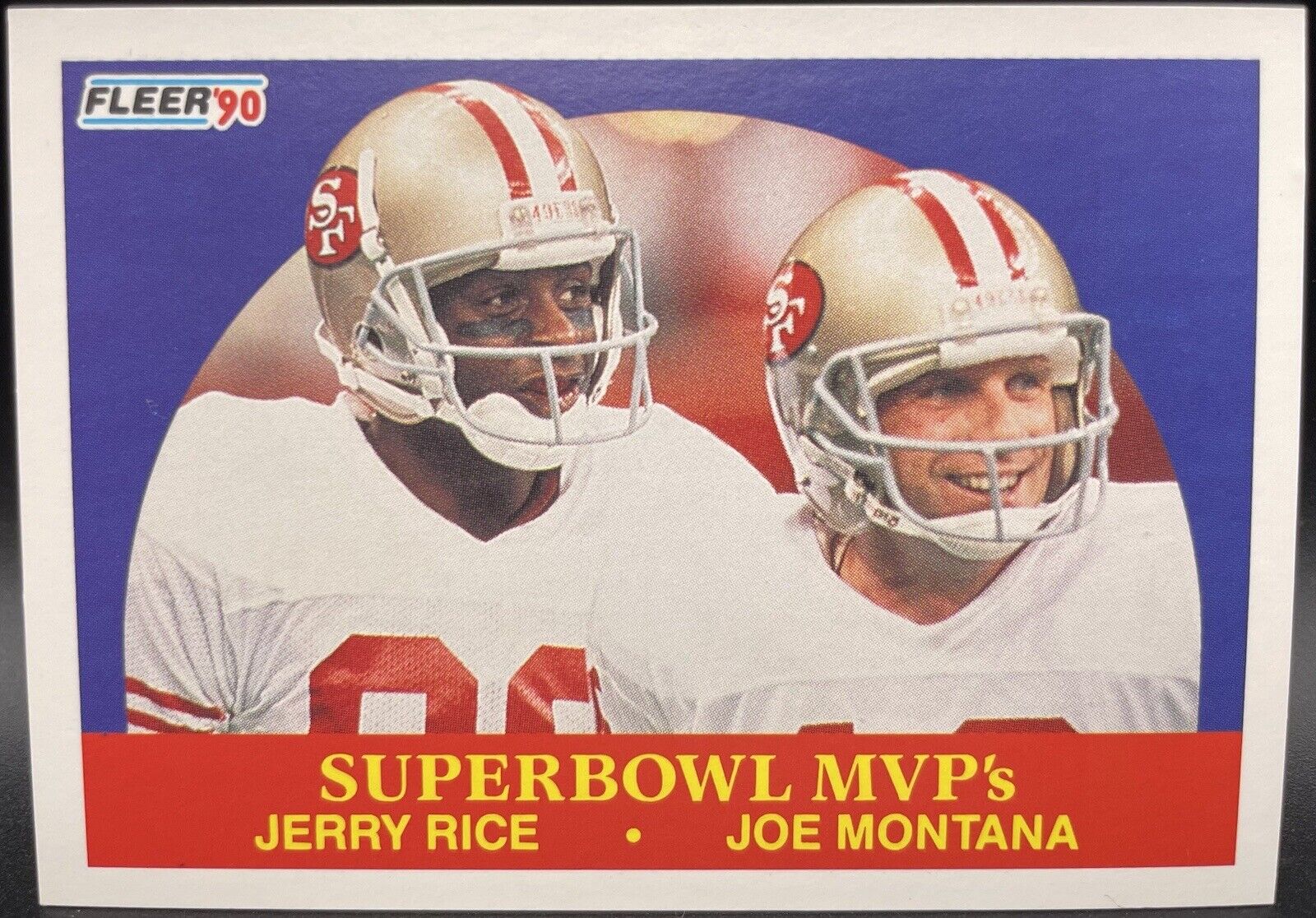 Joe Montana 1988-1995 NFL Football Cards  San Francisco 49ers