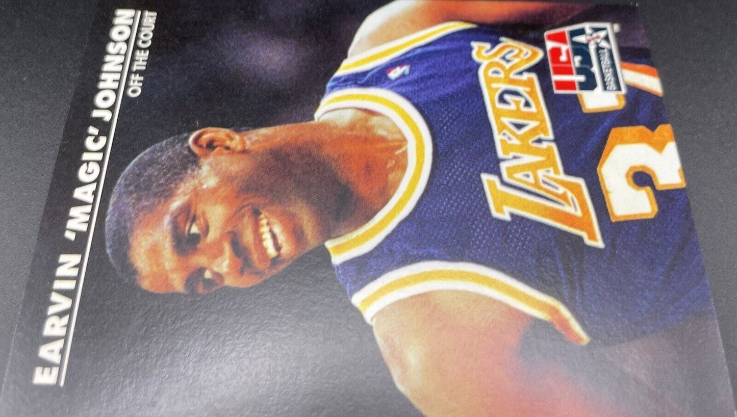 Magic Johnson 1992 Skybox USA Basketball # 32 Los Angeles Lakers