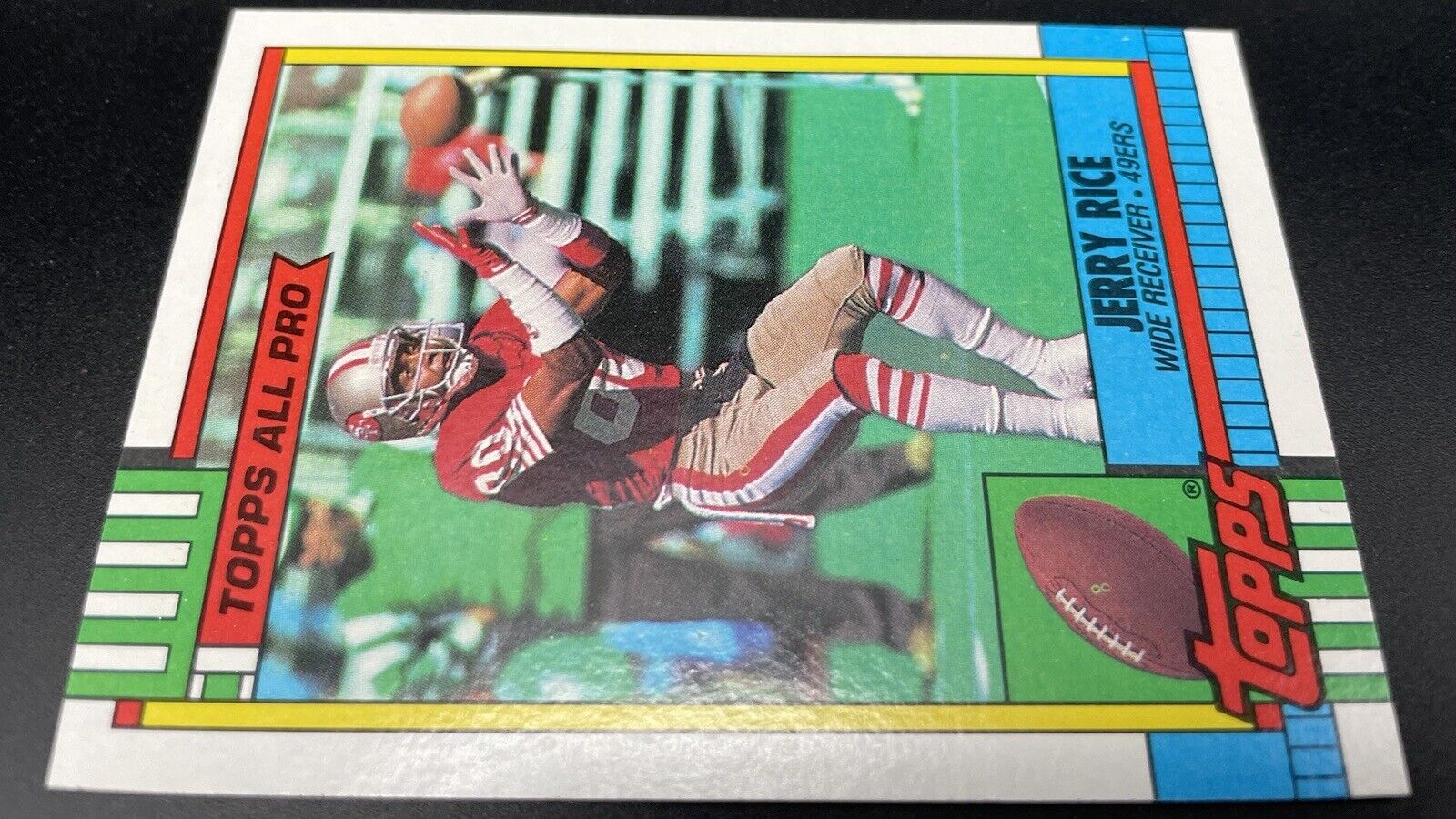 1990 Topps - #8 Jerry Rice San Francisco 49Ers All Pro ￼