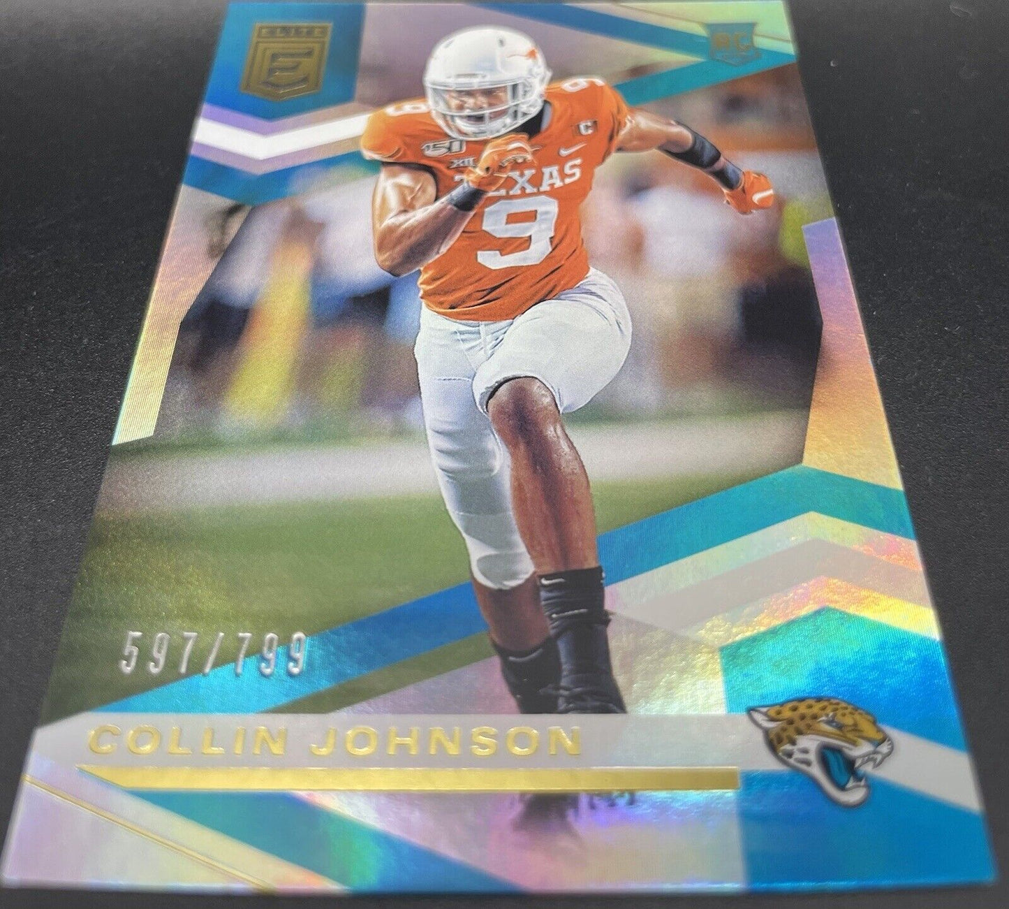 2020 Panini Donruss Elite - Rookies #148 Collin Johnson /799 (RC)