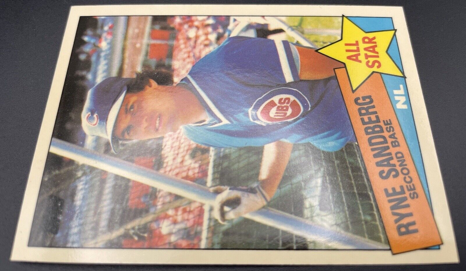 Ryan Sandberg 1985 Topps Tiffany #713 Chicago Cubs All Star 