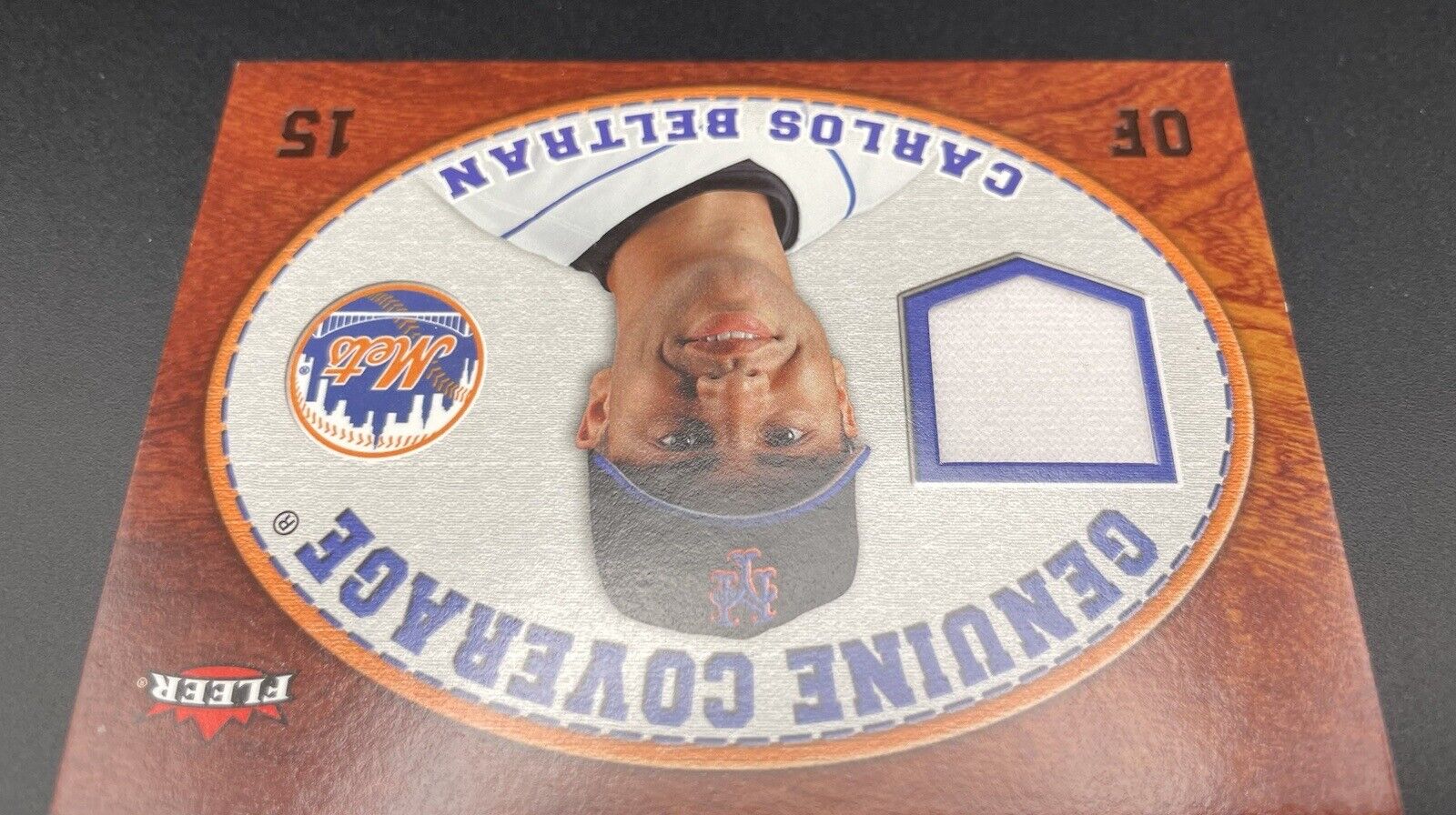 Carlos Beltran 2007 Fleer #GC-CB Patch New York Mets