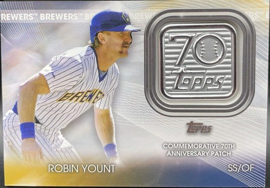 2021 ROBIN YOUNT #T70P-RY MILWAUKEE BREWERS TOPPS