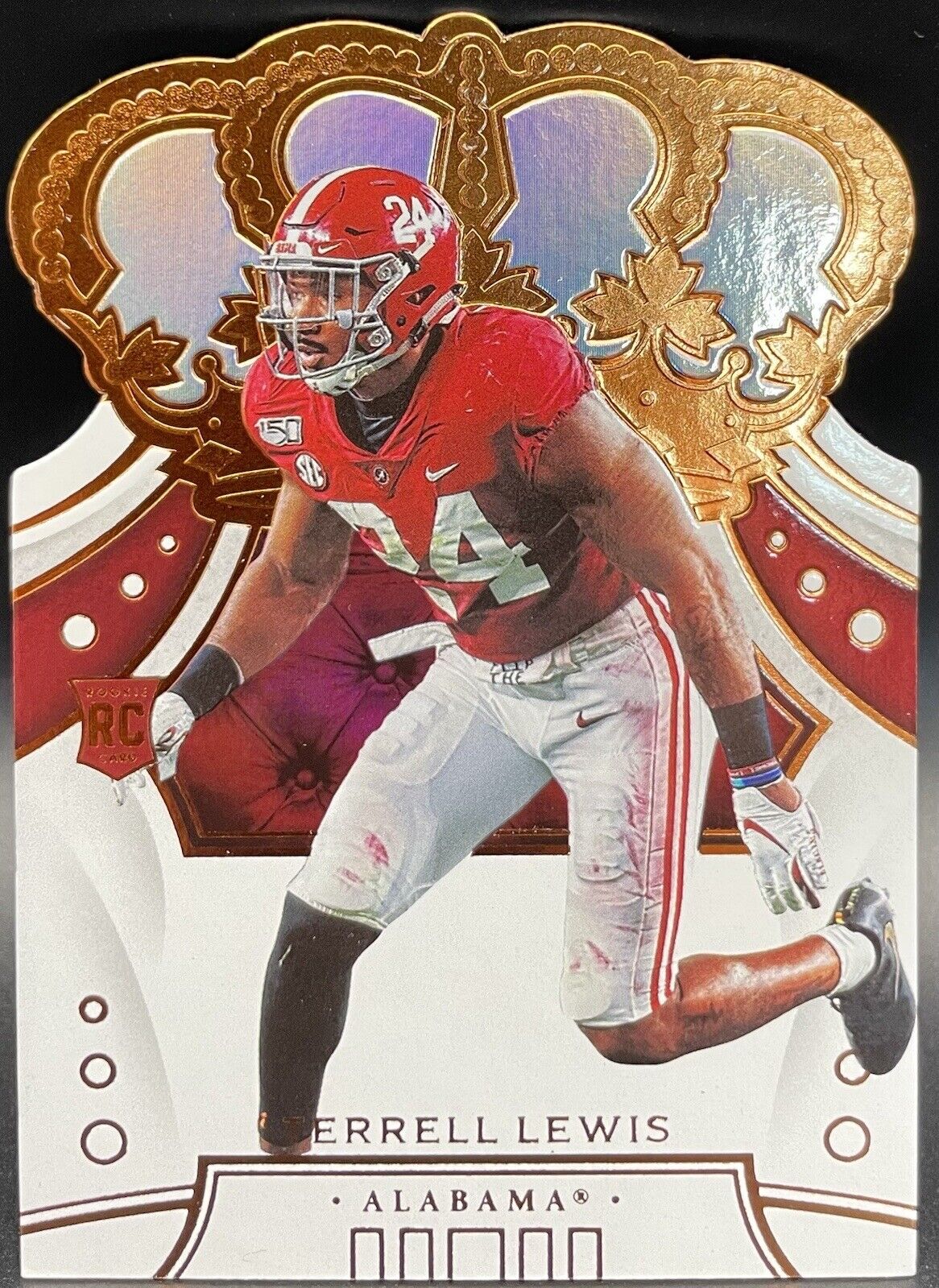 Terrell Lewis 2020 Panini Chronicles #19 RC Los Angeles Rams Crown Royal  👑👑￼