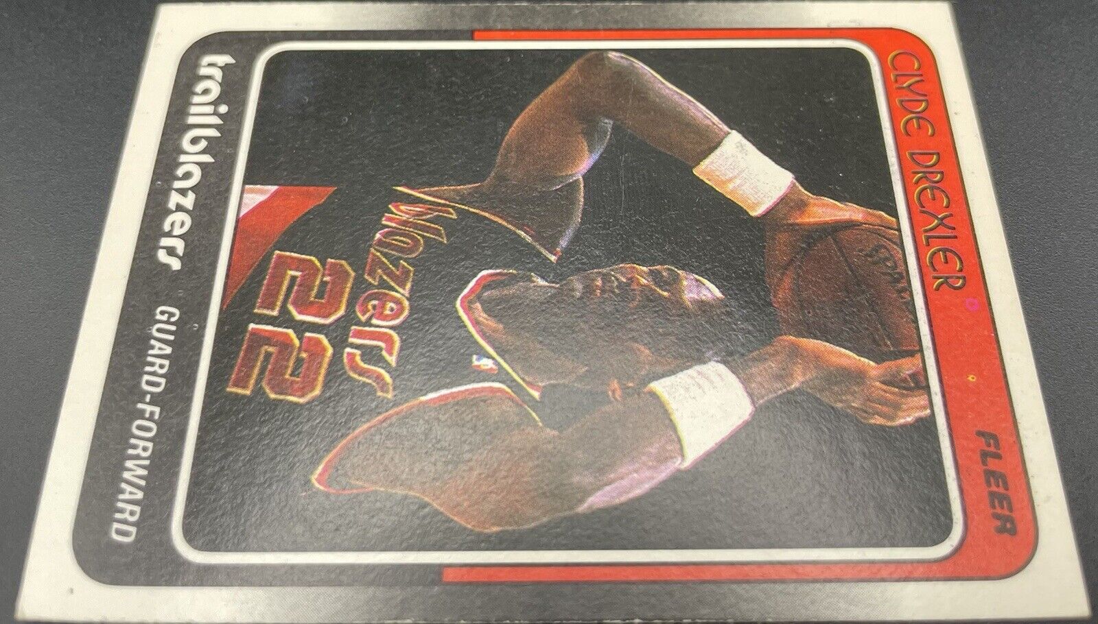 Clyde Drexler 1988 Fleer #92 Of 132 Portland Trail Blazers