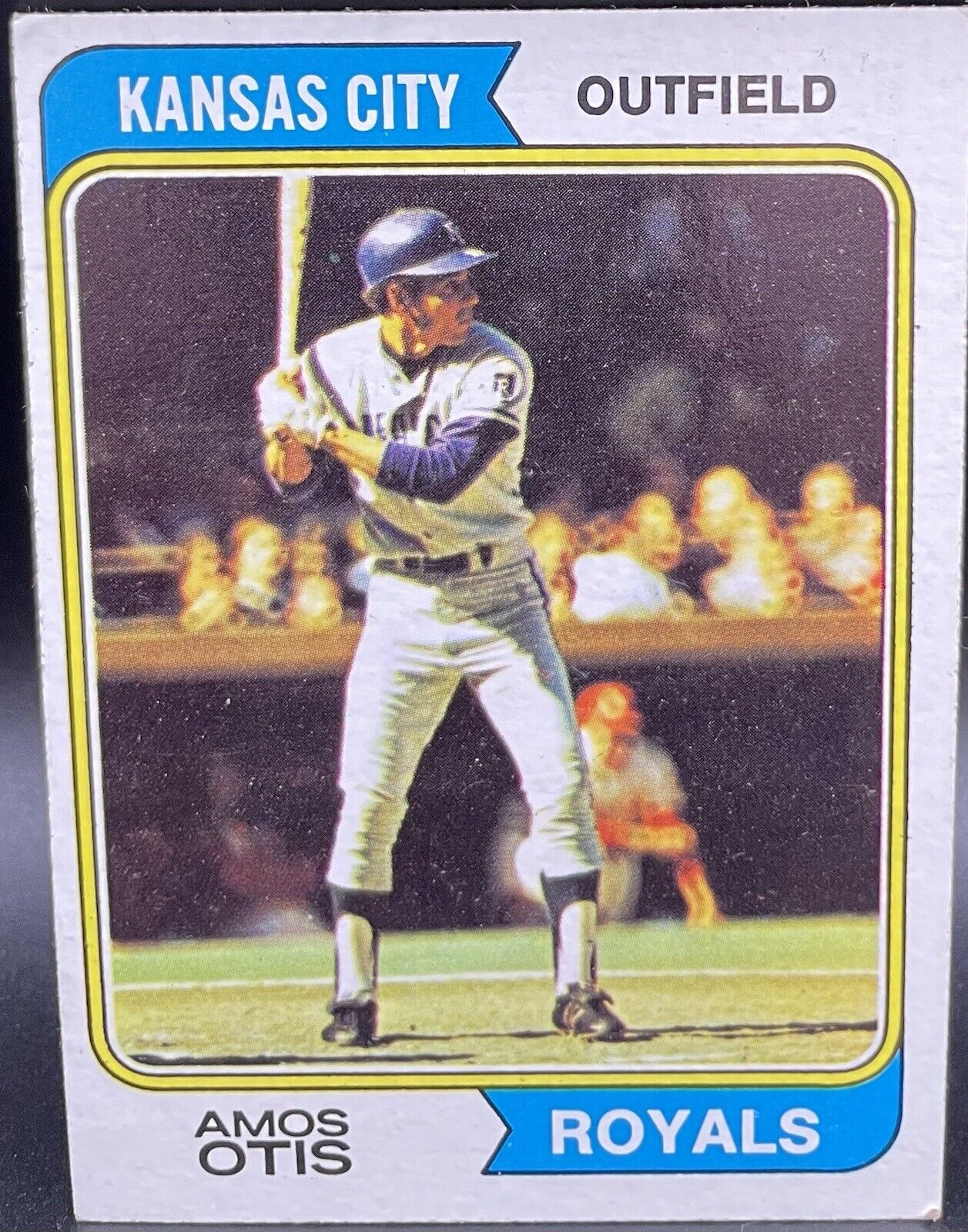 Amos Otis 1974 Topps #65 Kansas City Royals