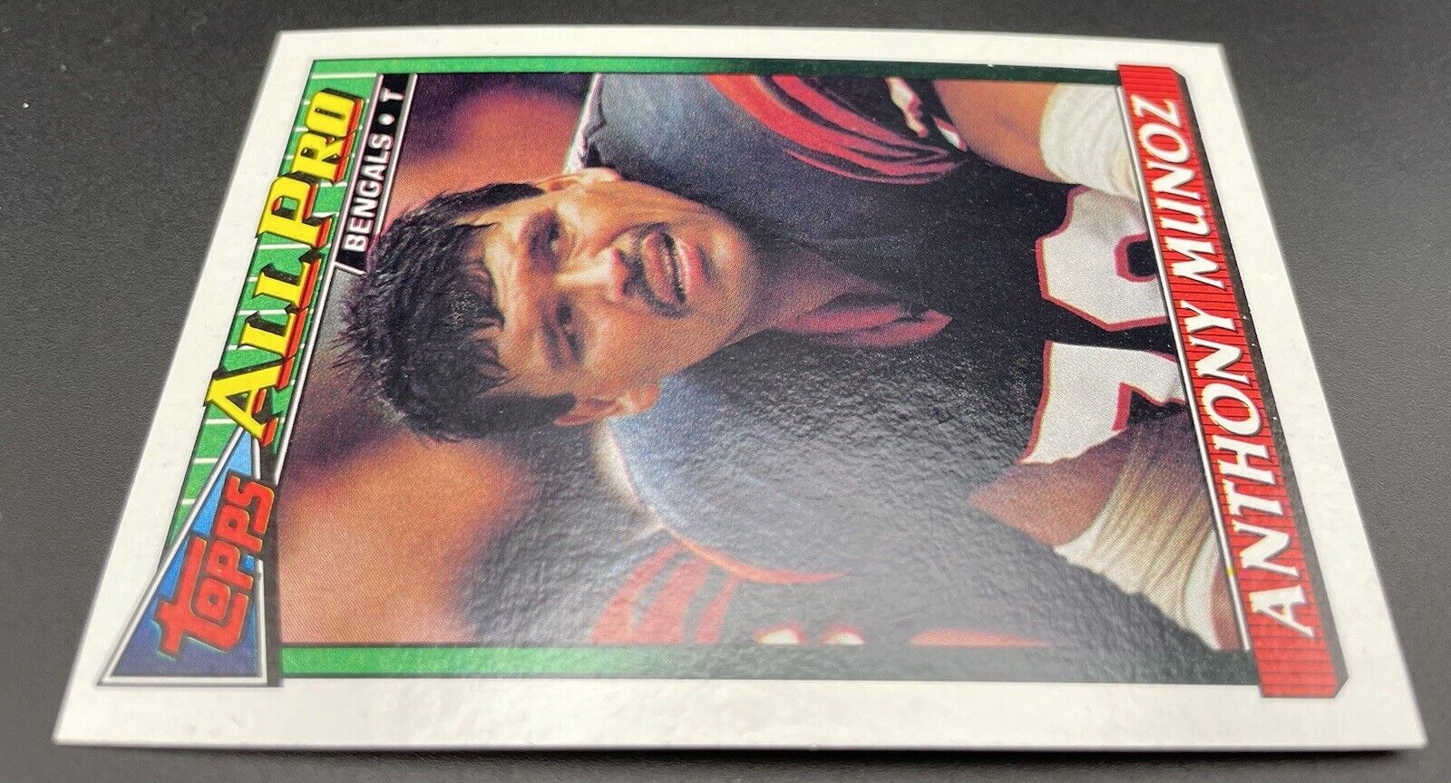 1991 Topps All Pro Cincinnati Bengals Anthony Munoz Football Card #259