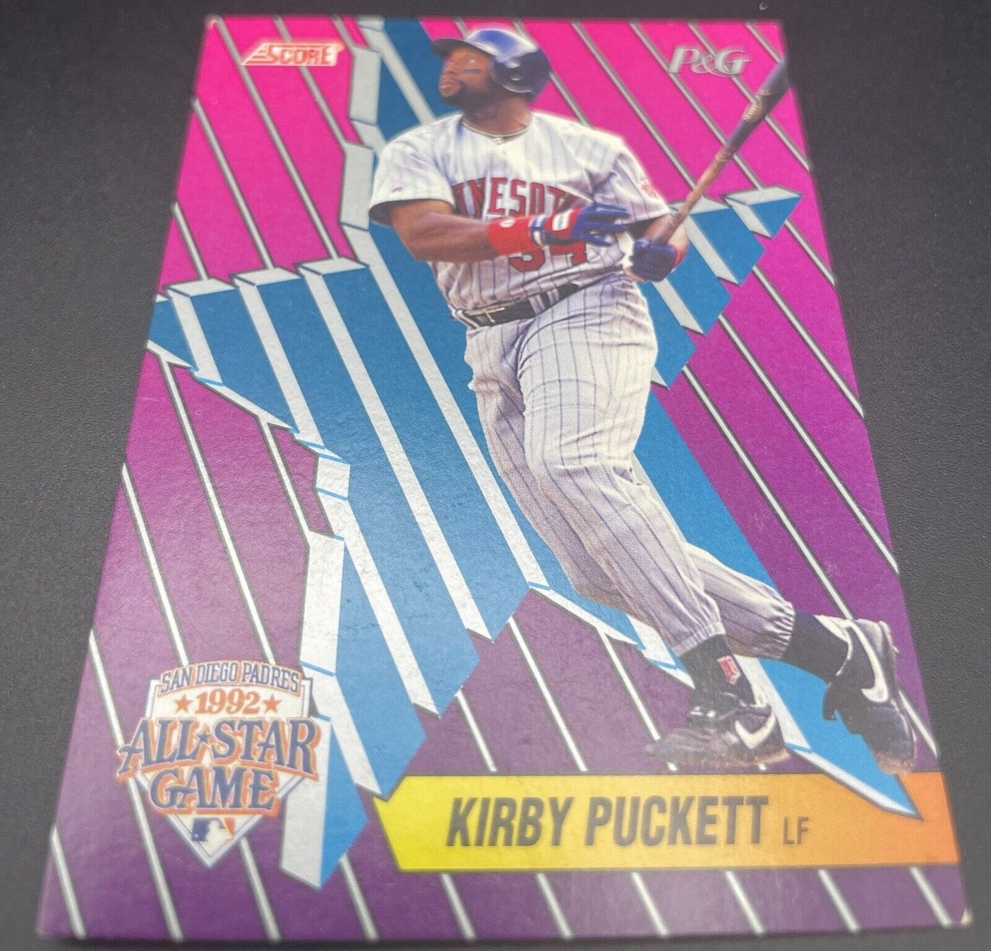 Kirby Puckett 1991 Score 1992 All-Star Game #6/18 Minnesota Twins