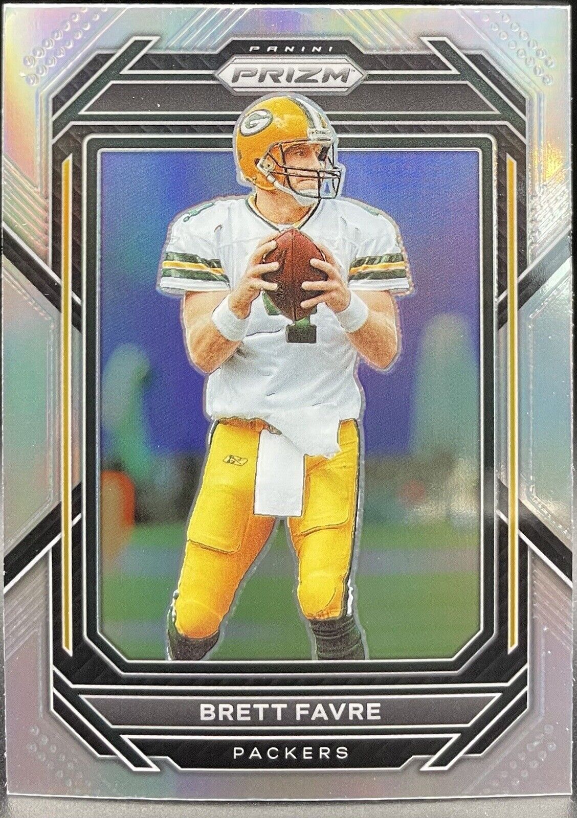 Brett Favre 2022 Panini  Prizm # 111 silver Green Bay Packers