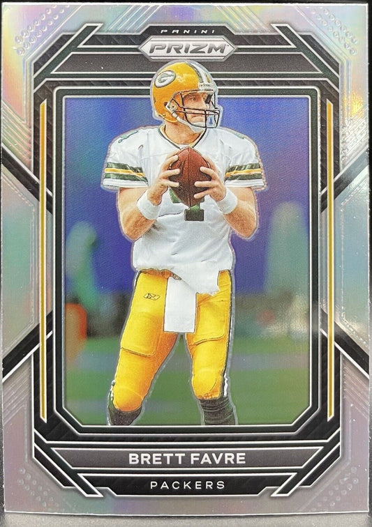 Brett Favre 2022 Panini  Prizm # 111 silver Green Bay Packers