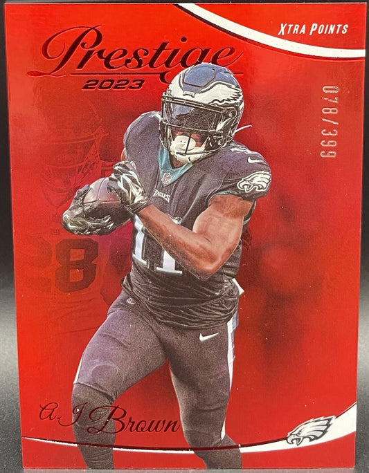 2023 Panini Prestige - Xtra Points Red #234 A.J. Brown /399
