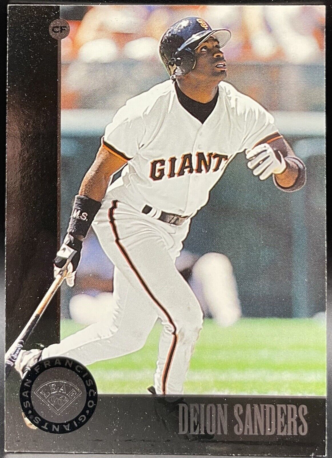 Deion Sanders 1996 Donruss #34 Leaf San Francisco Giants