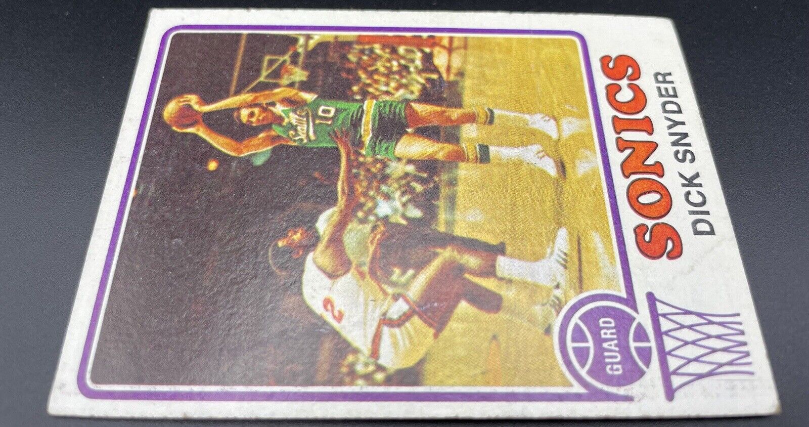 Dick Snyder  1974 Topps #86  Seattle Sonics Guard 