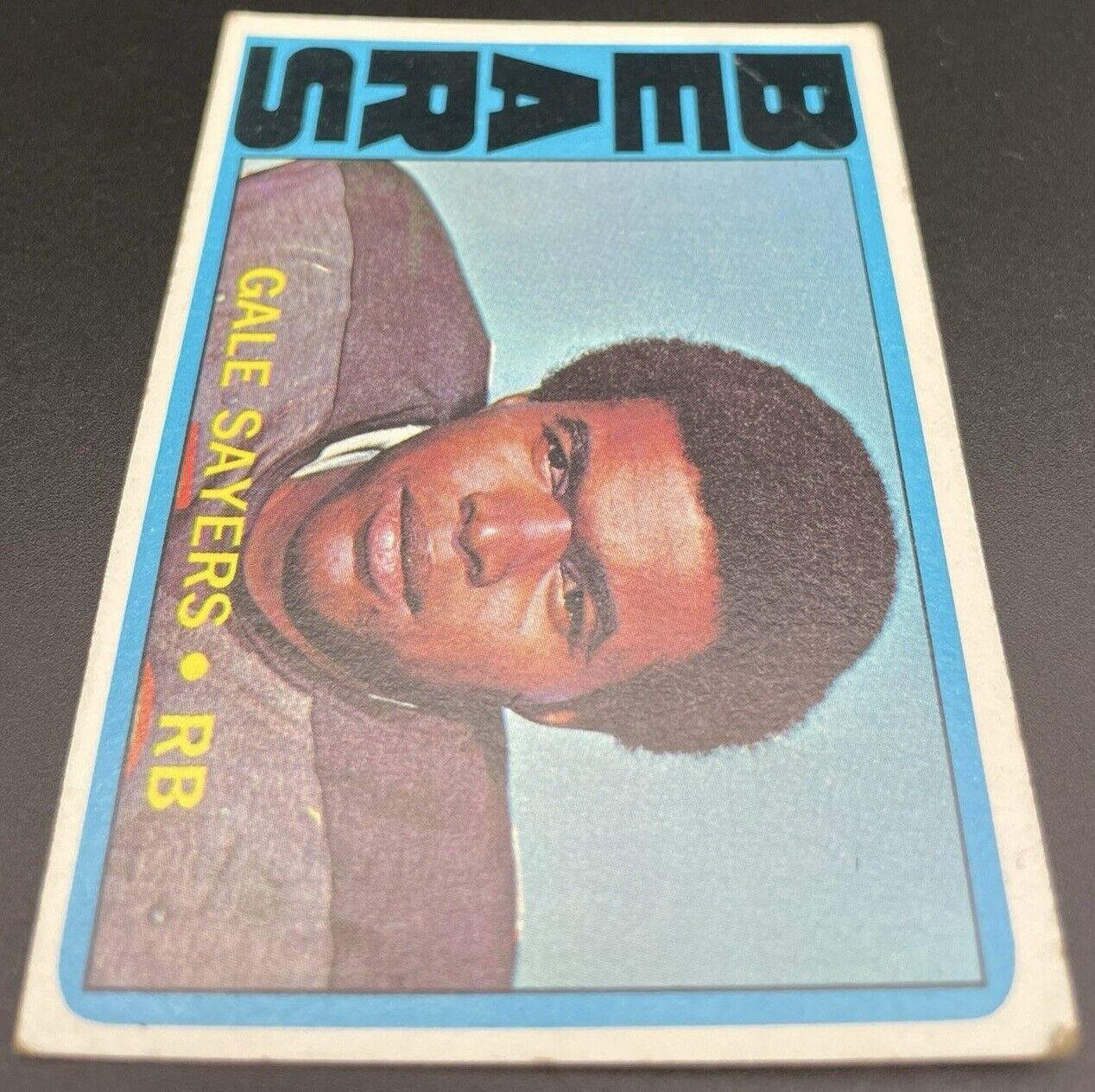 Gale Sayers 1972 Topps #110 Chicago Bears Running Back HOF 