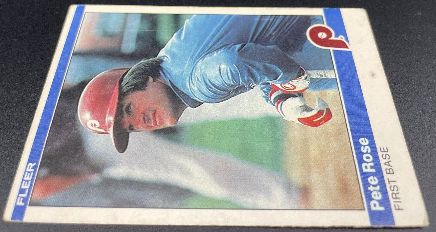 1984 Fleer Pete Rose #46 - Philadelphia Phillies