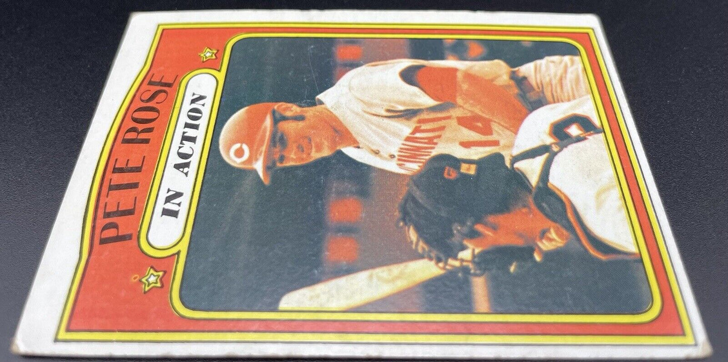 1972 Topps - In Action #560 Pete Rose