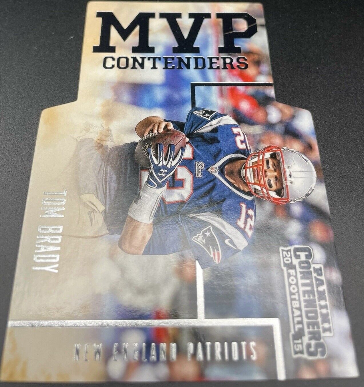 2015 Panini Contenders #MVP3 Tom Brady MVP Contenders Die-Cut  NE Patriots