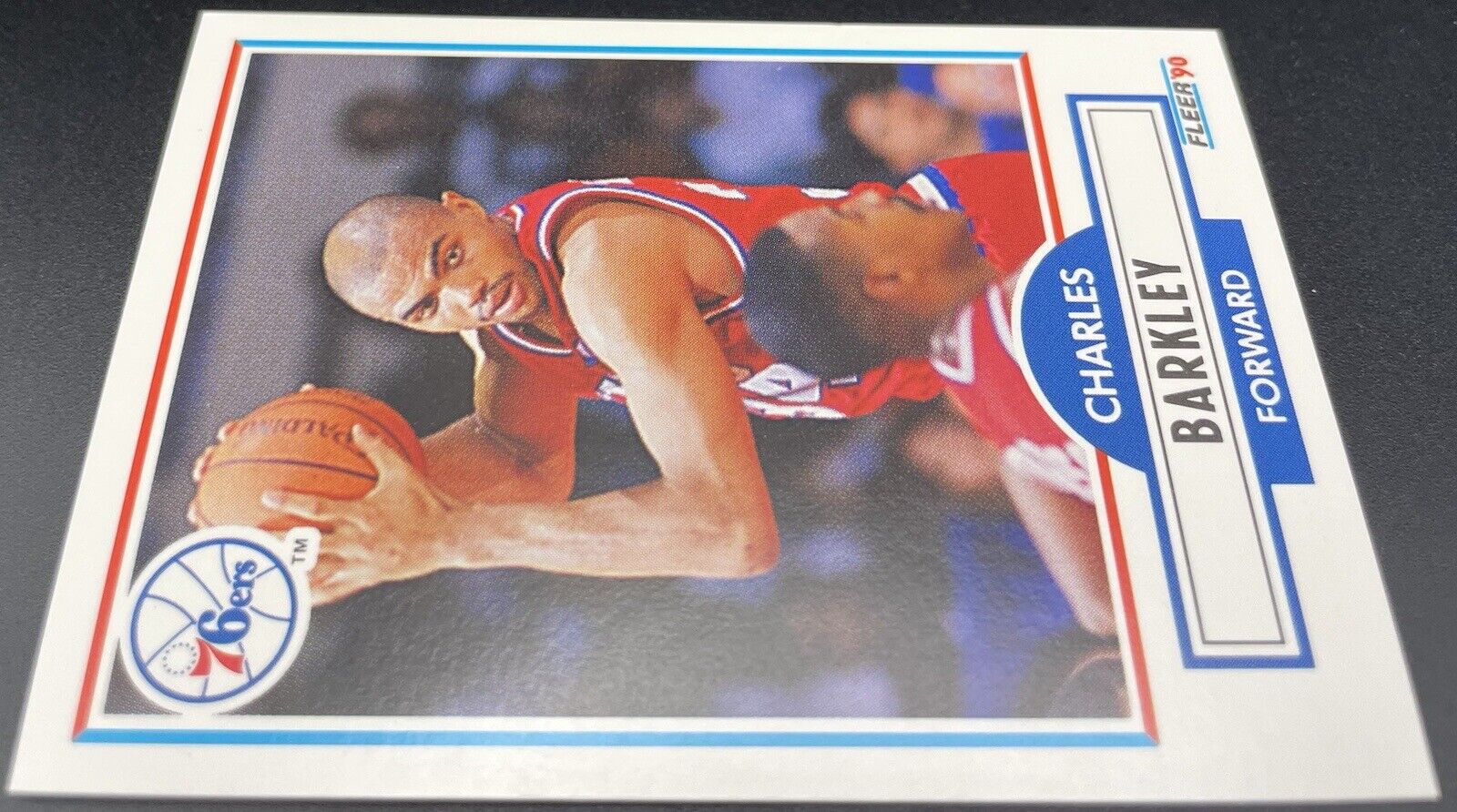 Charles Barkley Philadelphia 76ers 1990 Fleer #139