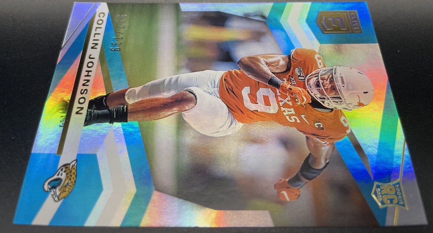 2020 Panini Donruss Elite - Rookies #148 Collin Johnson /799 (RC)