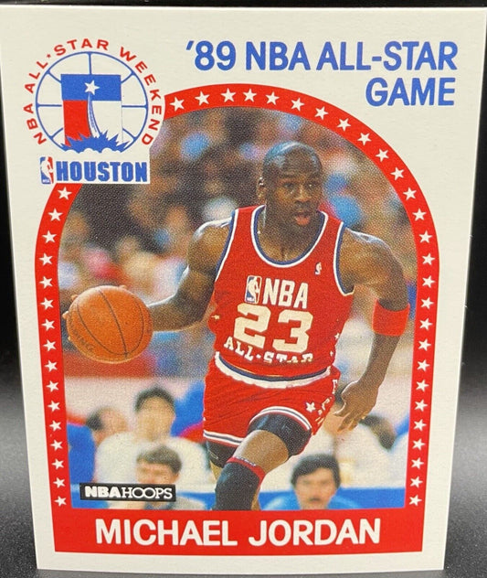 1989-90 NBA Hoops - All-Star Game #21 Michael Jordan MVP 🔥🔥🏀