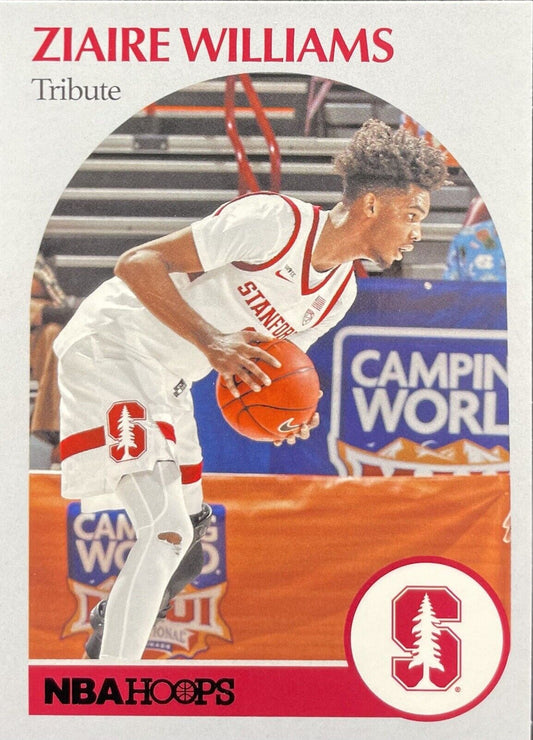 Ziaire Williams ROOKIE 2021 Chronicles NBA Hoops Tribute #66 Memphis Grizzlies🔥