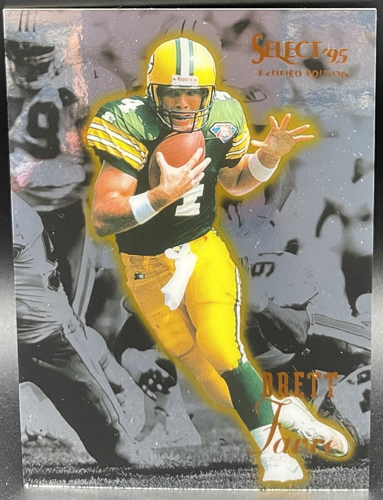 Brett Favre Green Bay Packers 1995 Pinnacle Select Certified Card #50