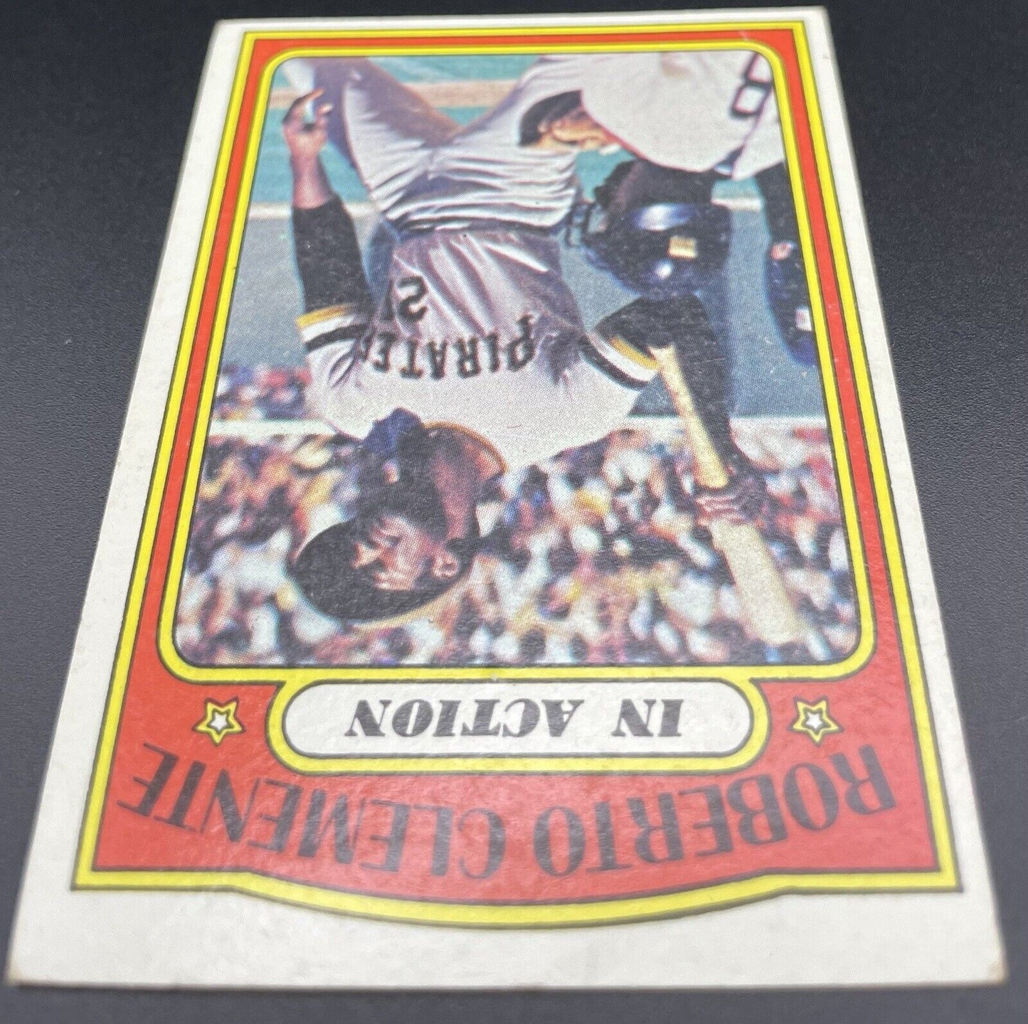 Roberto Clemente 1972 Topps #310 In Action Pittsburgh Pirates
