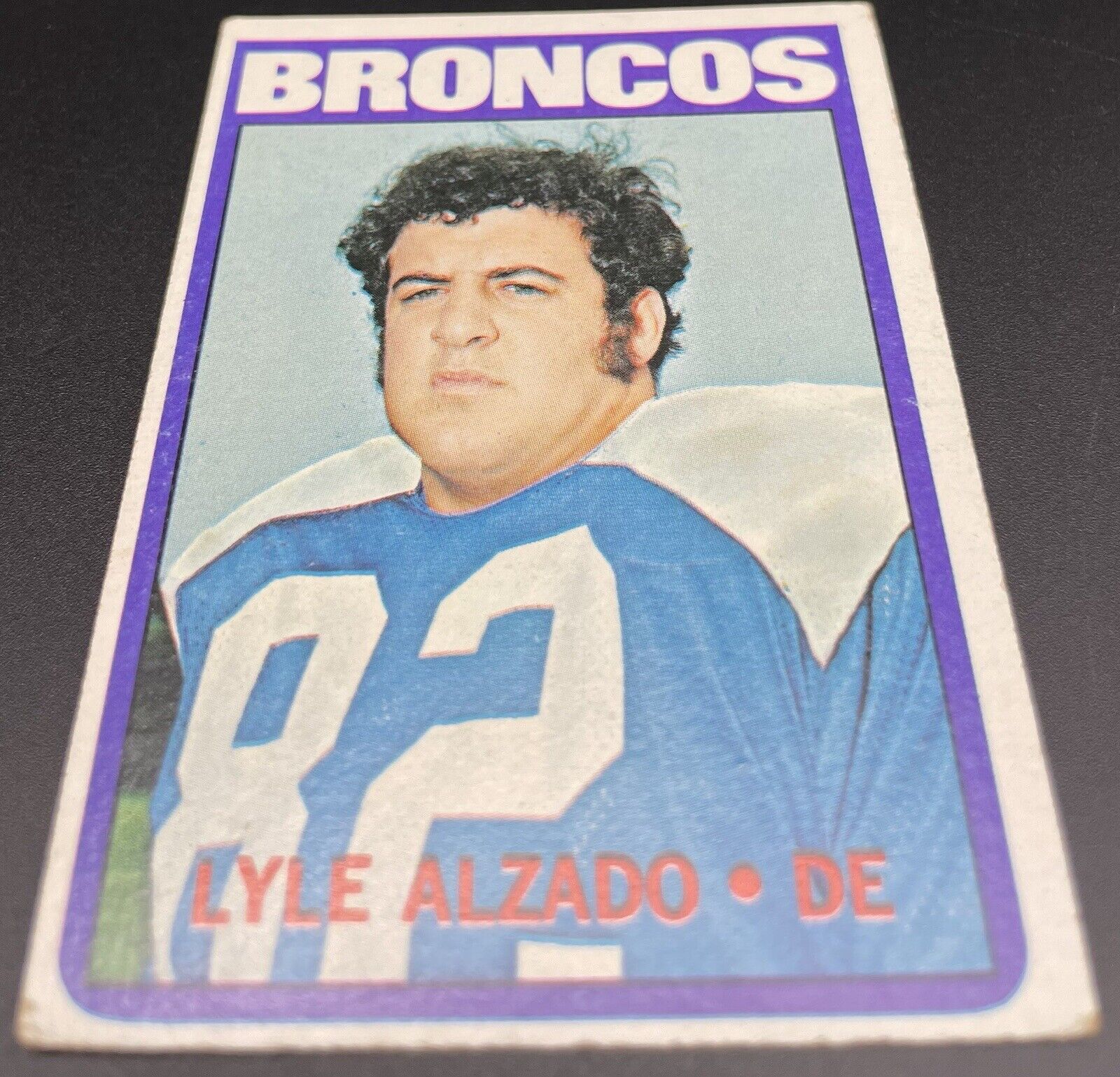 Lyle Alzado 1972 Topps #106 Denver Broncos