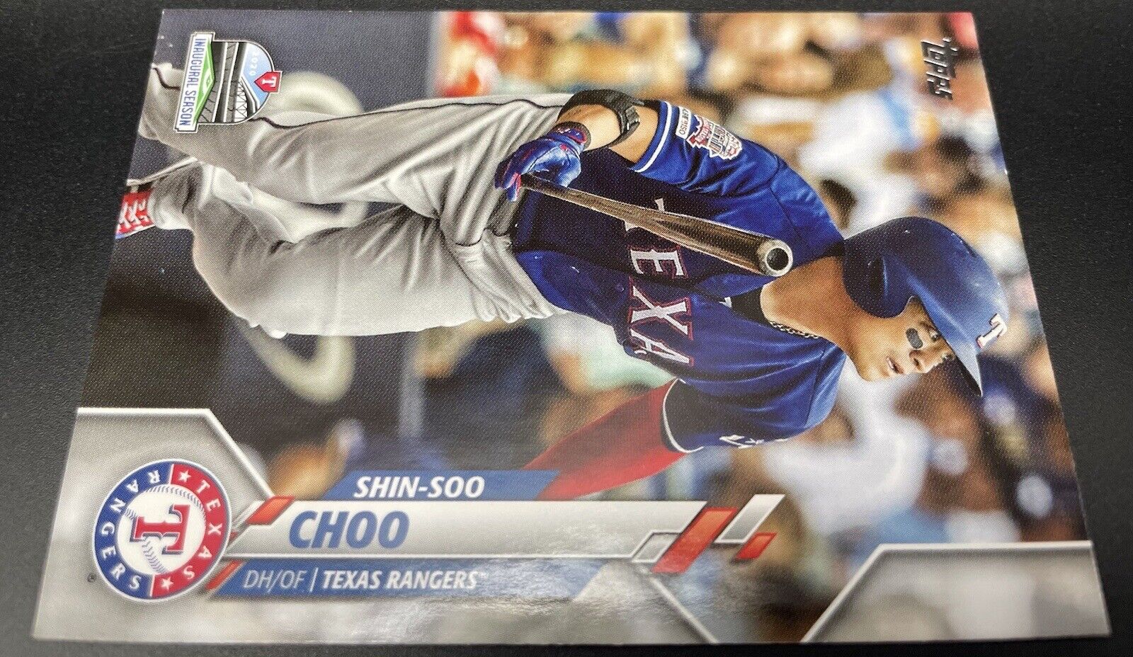 Shin-Soo Choo 2020 Topps Inaugural Season #518 Texas Rangers