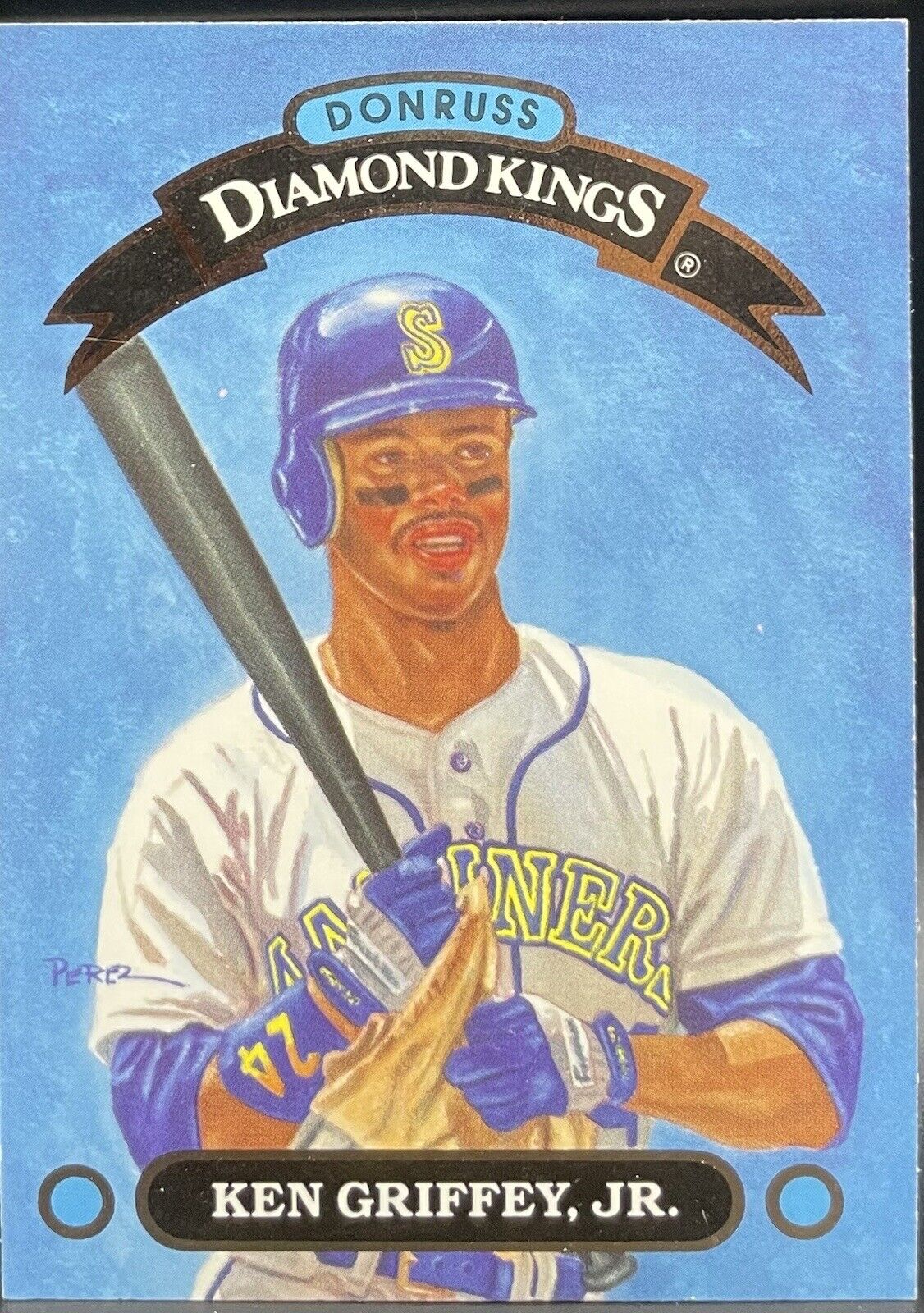 Ken Griffey Jr 1992 Leaf Donruss #DK-1 Seattle Mariners