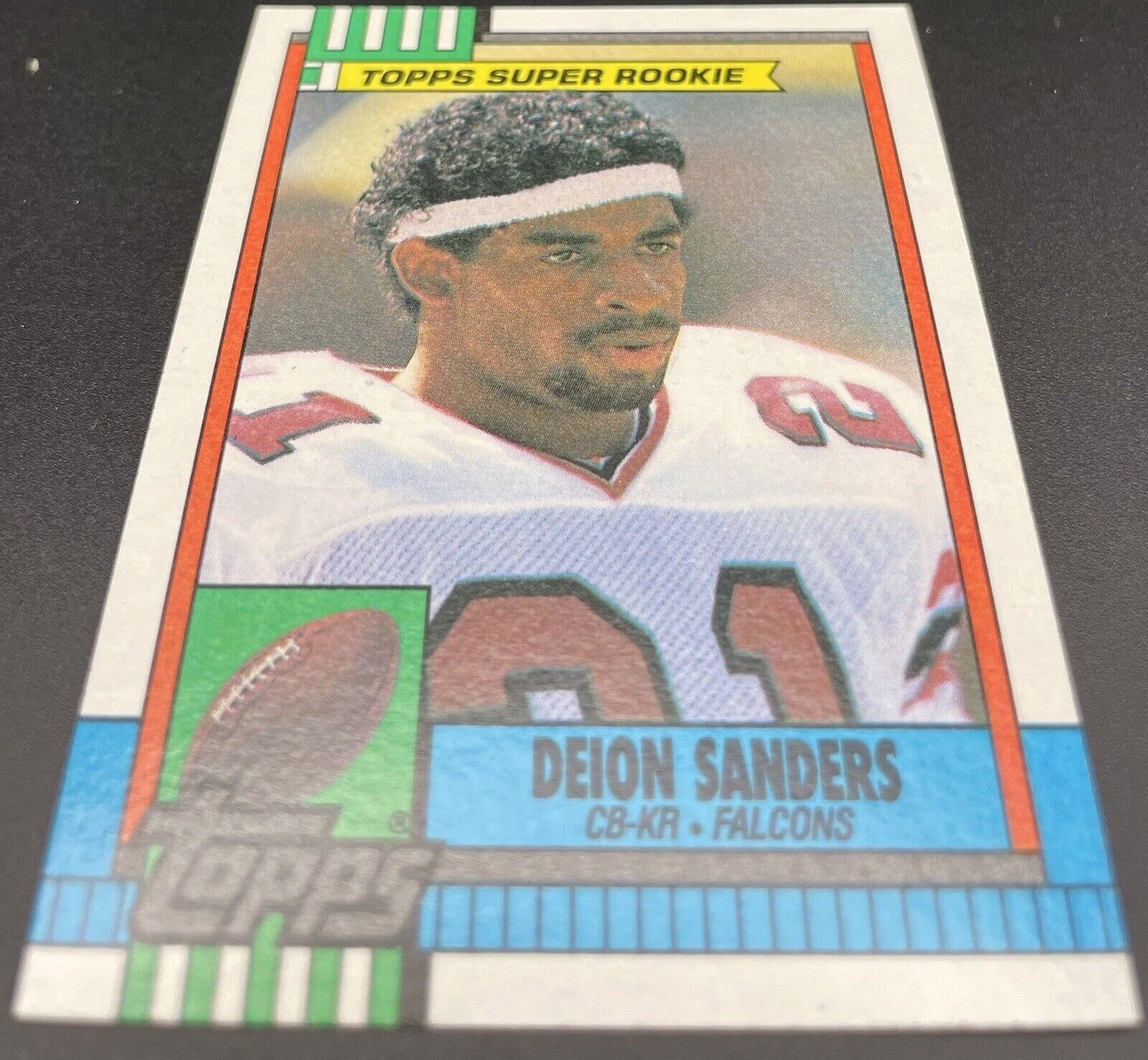 Deion Sanders “ Primetime”  1990 Topps #469 Super Rookie Atlanta Falcons