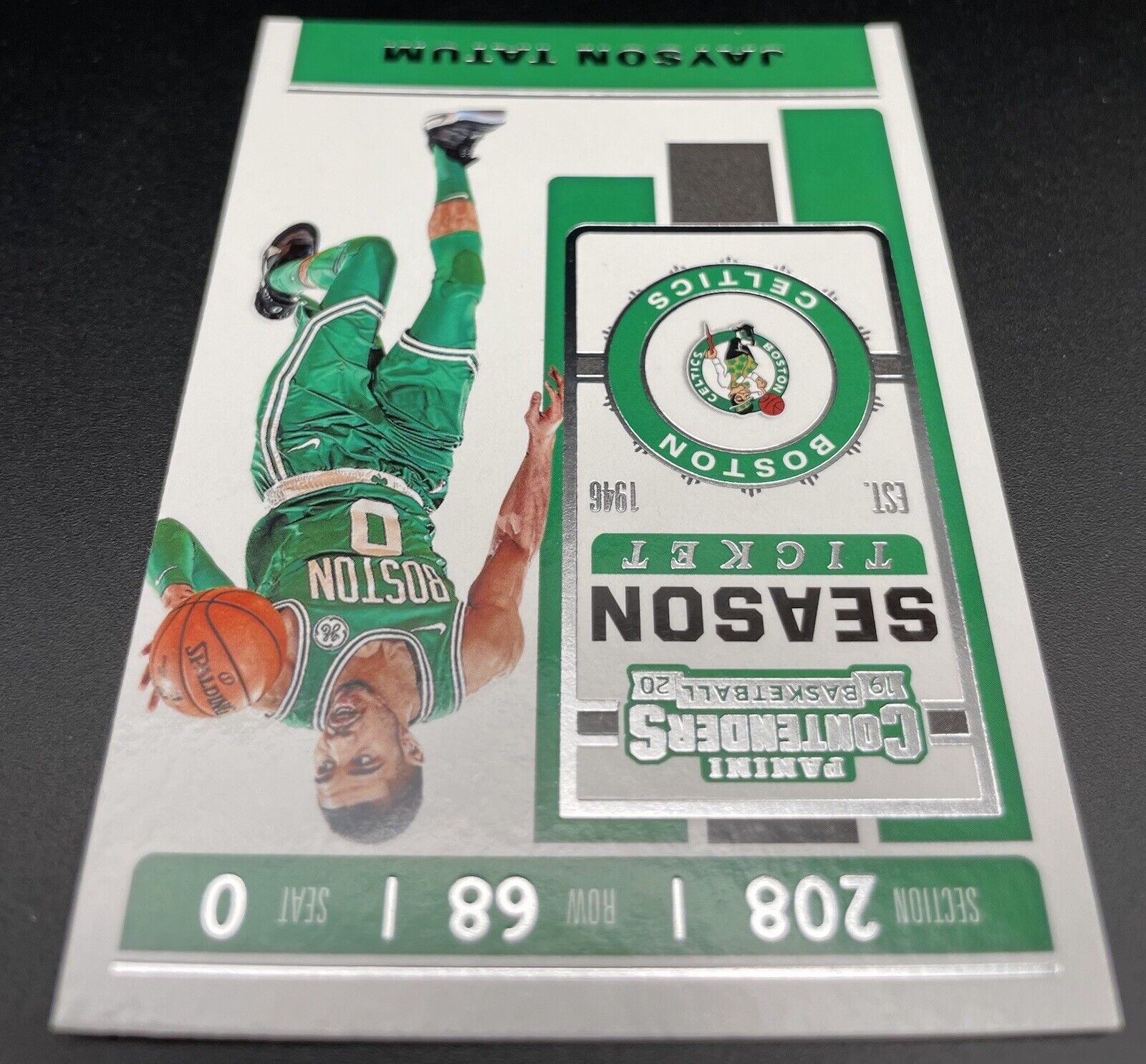 2019 Panini Contenders #43 Jayson Tatum    Boston Celtics