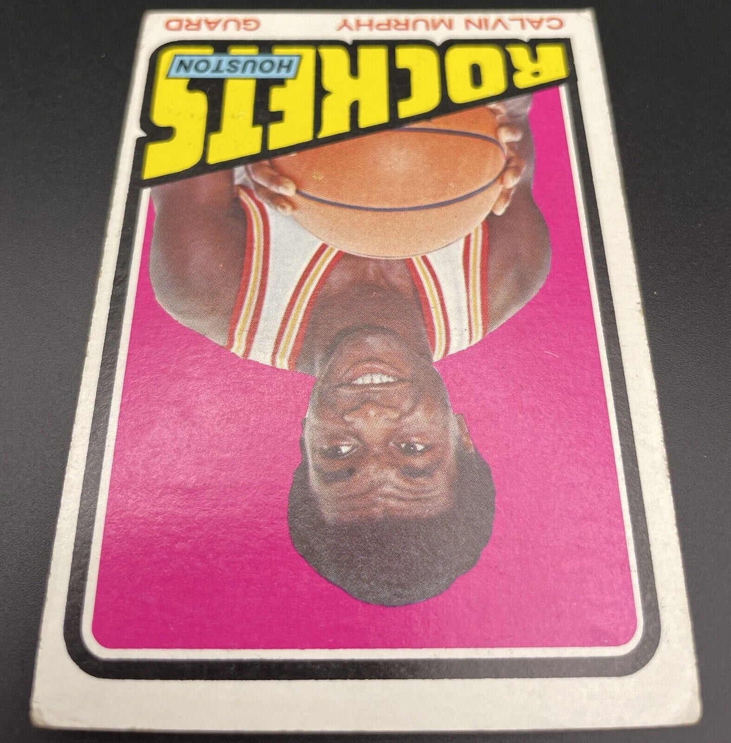 1972 TOPPS HOUSTON ROCKETS CALVIN MURPHY #31 HALL OF FAME