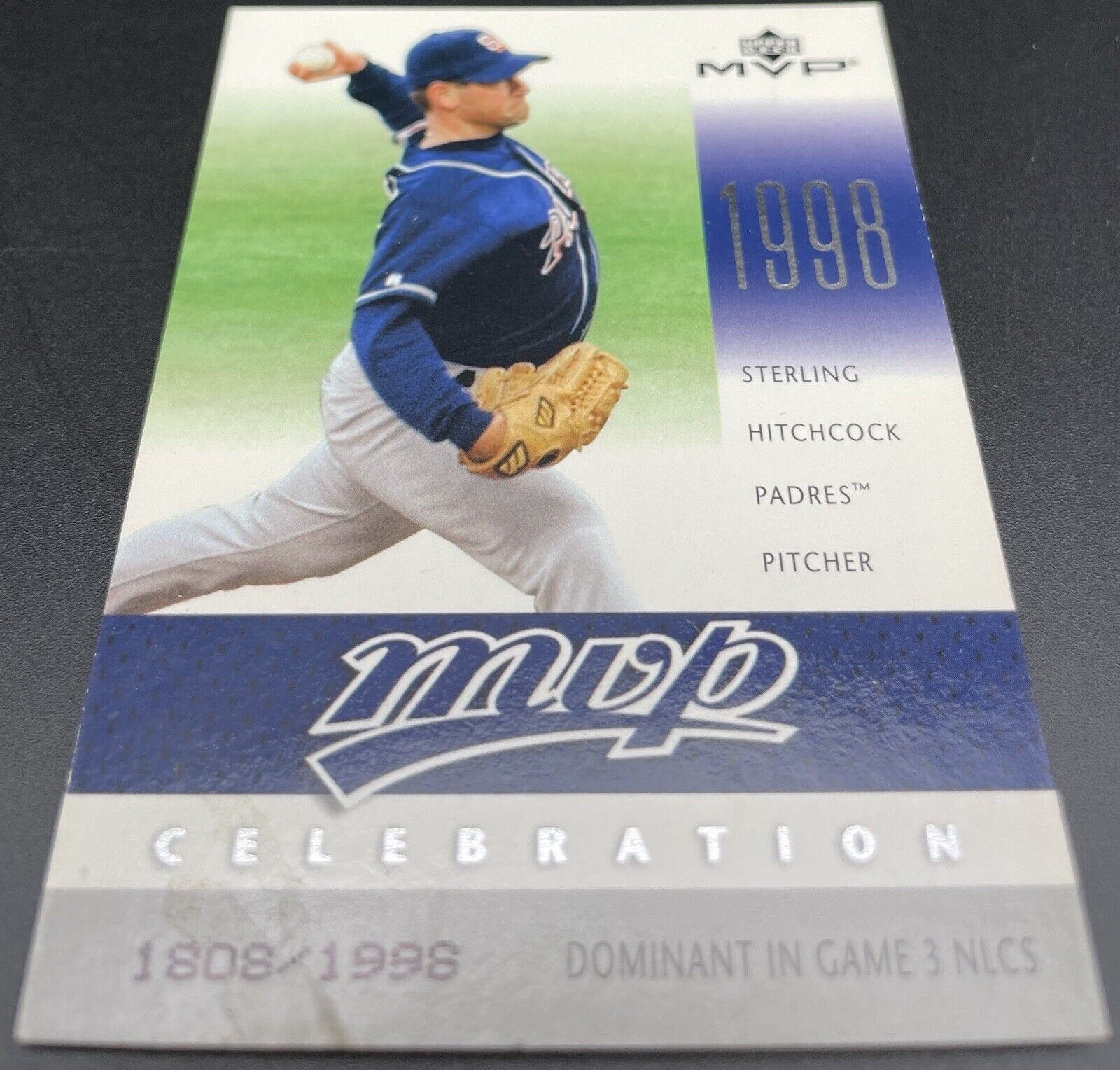 Sterling Hitchcock 2003 Upper Deck #MVP71 MVP /1998 San Diego Padres￼