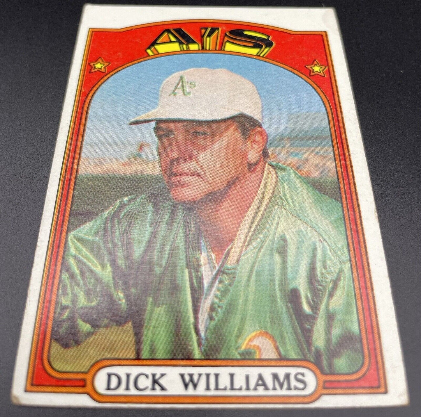 Dick Williams 1972 Topps #137 World Series Champions Oakland Athletics