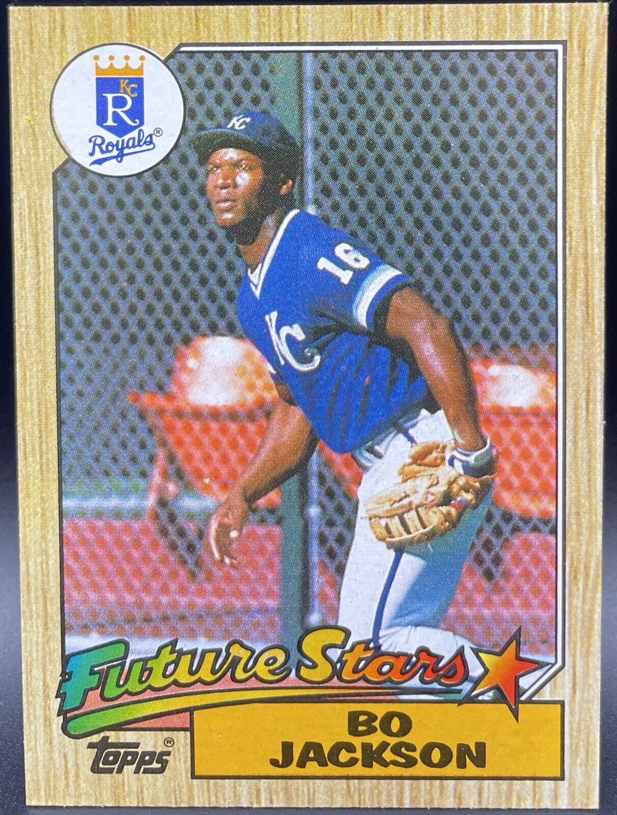 1987 Topps - Future Stars Tiffany #170 Bo Jackson