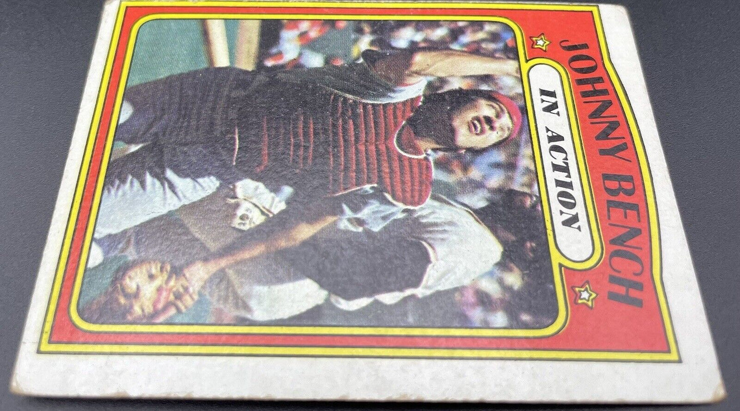 1972 Topps - In Action #434 Johnny Bench