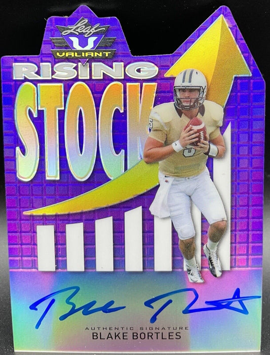 2014 Leaf Rising Stock #RS-BB1 RC, Autograph, 04/15 Purple  Jacksonville Jaguars