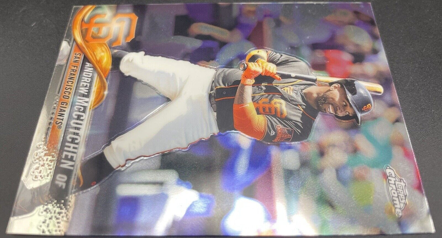 Andrew McCutchen 2018 Topps Chrome #74 San Diego Padres