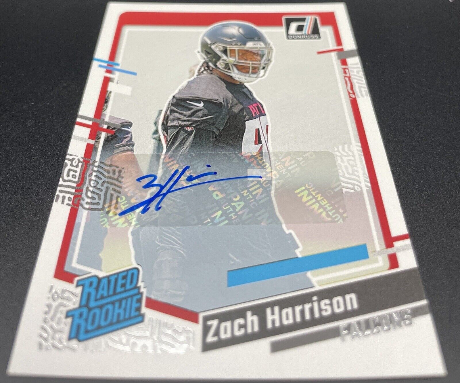 2023 Panini Donruss - Rated Rookie Autographs #306 Zach Harrison (AU, RC)